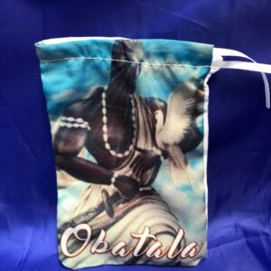 Obbatala Caracoles Bag ? Divination Tool Storage