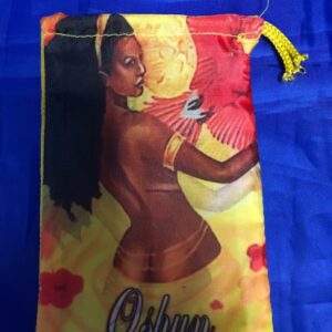 Oshun Caracoles Bag ? Divination Tool Storage