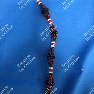 Elegua Glass & Crystal Ilde Bracelet ? Spiritual Protection