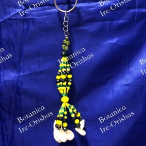 Orula Keychain Amulet ? Yoruba Protection Charm