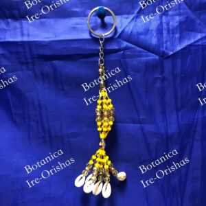 Oshun Keychain Amulet ? Yoruba Protection Charm
