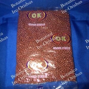 Cuenta Brown 4mm Spiritual Beads – 1 lb