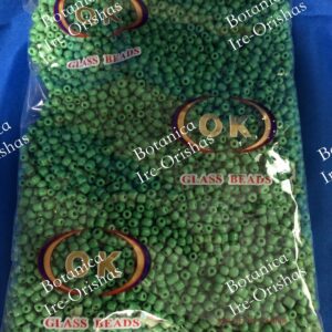 Green 4mm Spiritual Beads – 1 lb