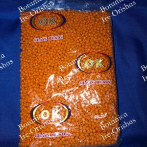 Cuenta Orange 4mm Spiritual Beads – 1 lb