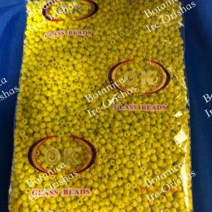 Yellow 4mm Spiritual Beads – 1 lb