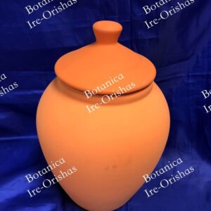 Tinaja de Rio Traditional Clay River Pot for Spiritual Rituals Religion Yoruba Ifa Santeria