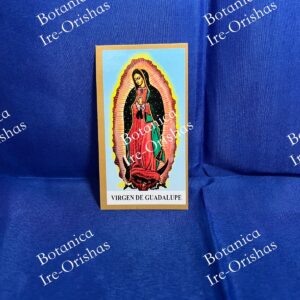 Virgin of Guadalupe Prayer Card – Spiritual Devotional Image