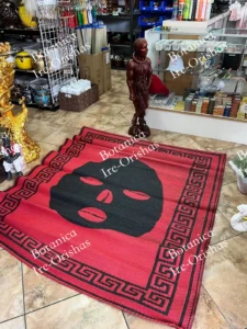 Estera de trono mat for trones Elegua Esu