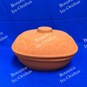 Sopera de barro Tureen Clay San Lazaro, Nana Buruku, Nanu, Babalu aye