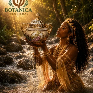 Oshun gold tureen 8042