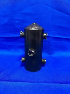 black seven wick candle