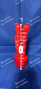 Vela de separacion roja