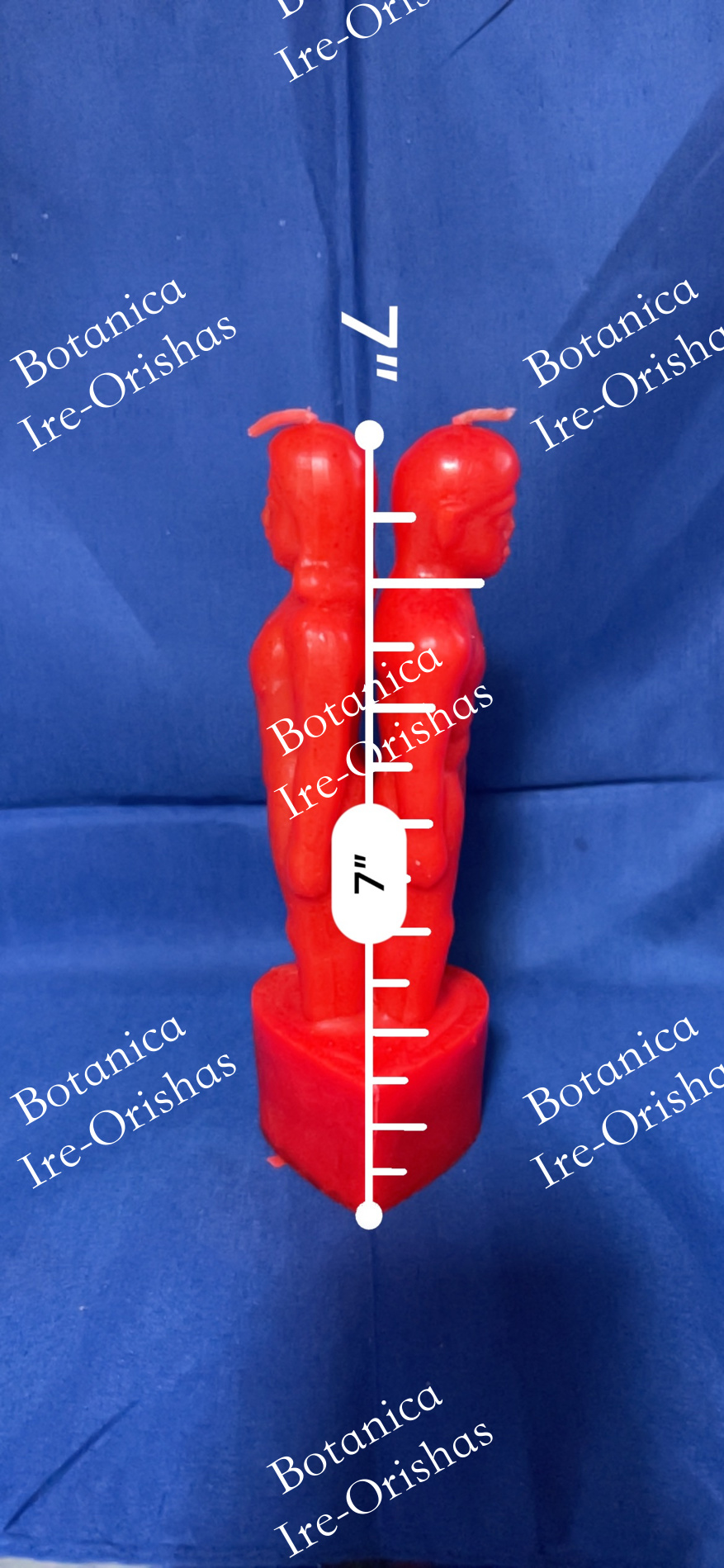 Vela de separacion roja