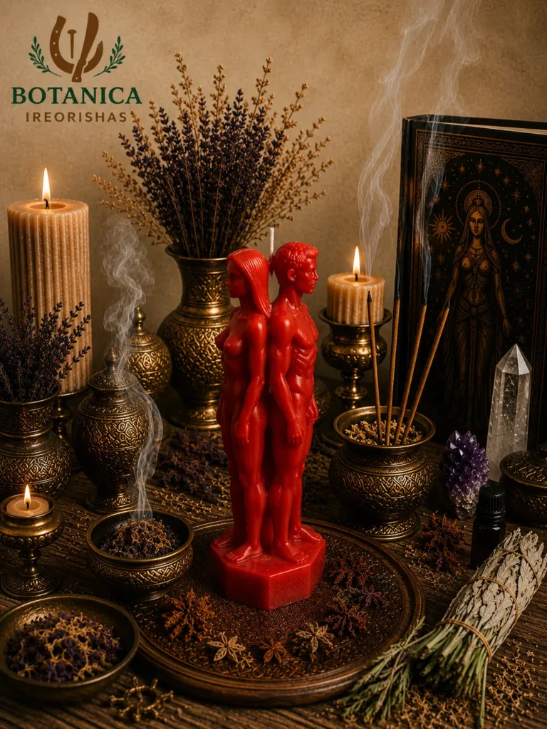 red separation candle