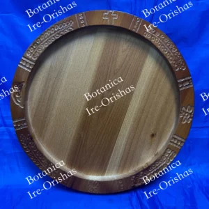 Tablero opon de Ifa para orula de 12"