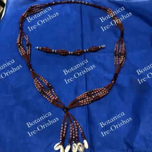 Eleke Ileke set Juego de Collar e ilde Oya Olla cabecero en cristal