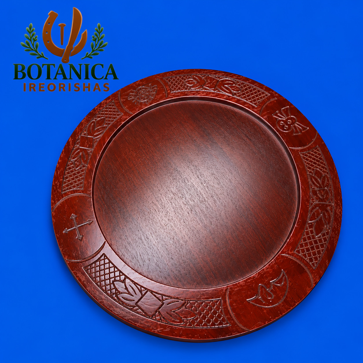 Tablero Opon Ifa de 17"