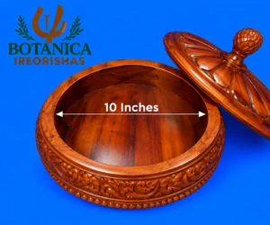 Batea Shango tallada Oak