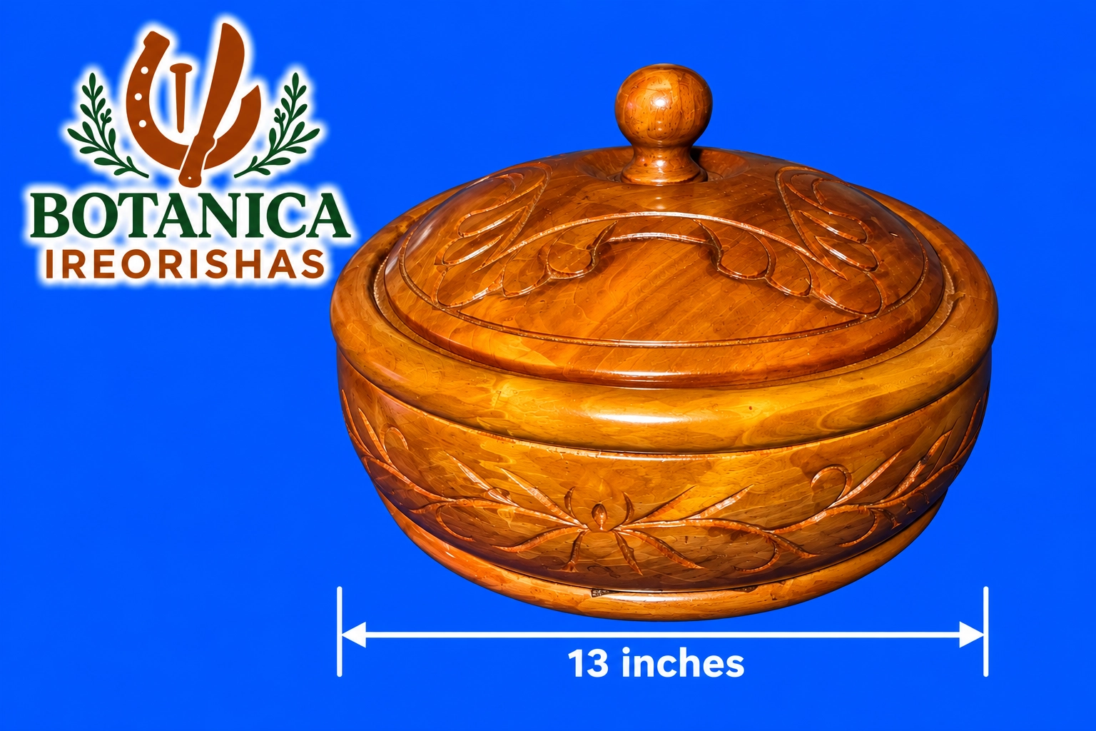 Batea Shango Tallada Oak