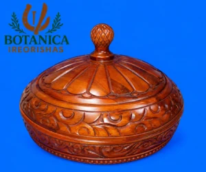 Batea Shango tallada Oak