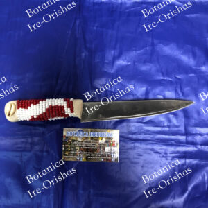 Shango beaded knife cuchillo