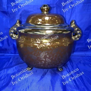 Sopera/Tureen 3 legs Oya flowers