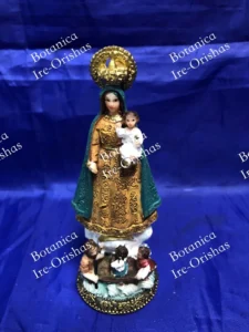 Statue estatua 5" Caridad del Cobre Oshun