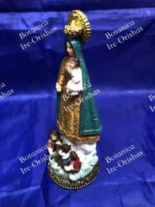 Statue estatua 5" Caridad del Cobre Oshun