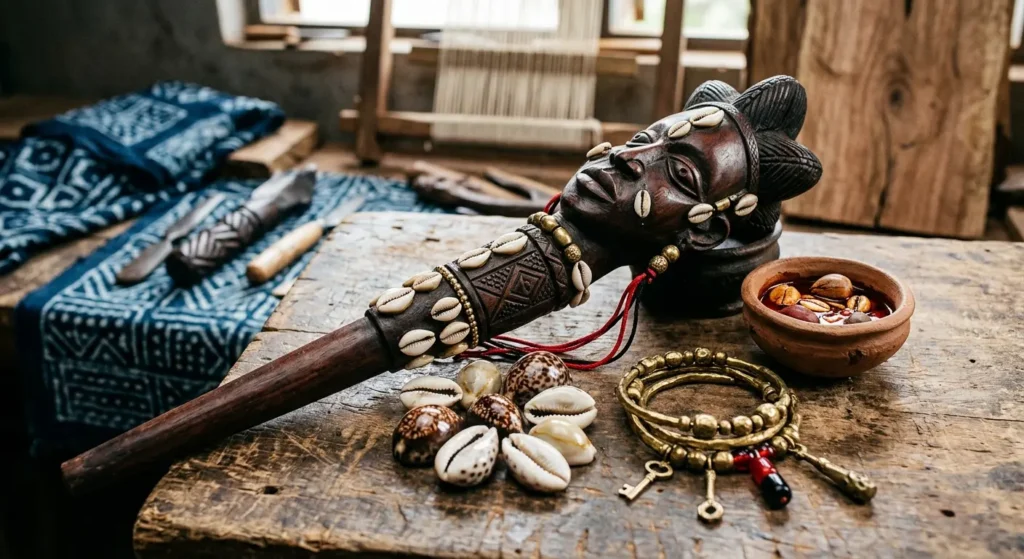 Yoruba artistic representation associated with Eshu-Elegba