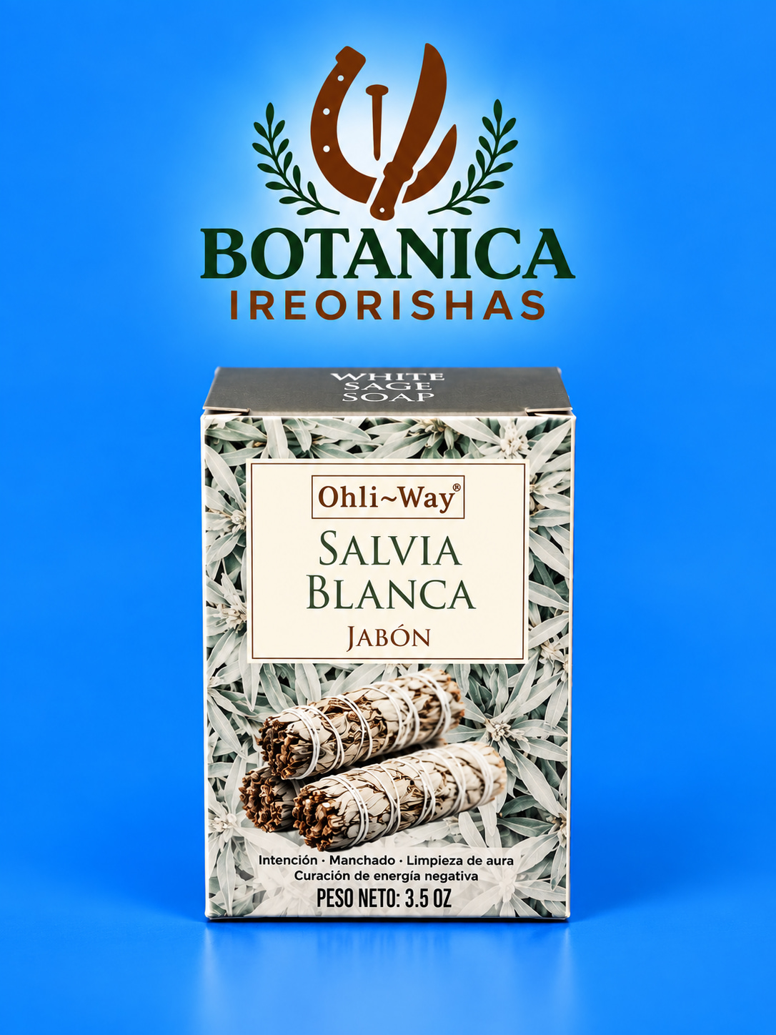 Jabon Salvia Blanca