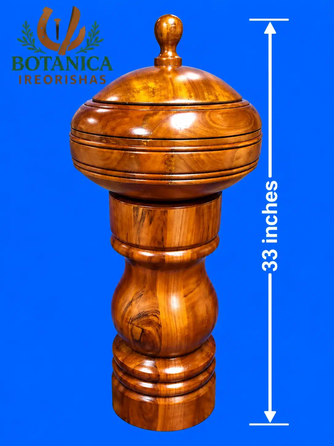 Juego de Batea y Pilon Liso Oak